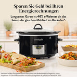 Slow cooker digital Crockpot, 3,5 L (3 până la 4 persoane), CSC113X Slow Cooker Naty Shop