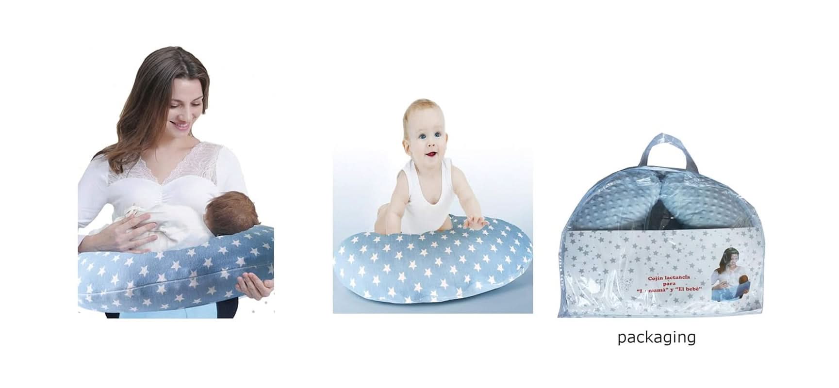 4108-12 Acoperire și umplere a pernei de alăptare, 50 x 60 cm Accesorii Hrana si Alaptare Bebe Naty Shop