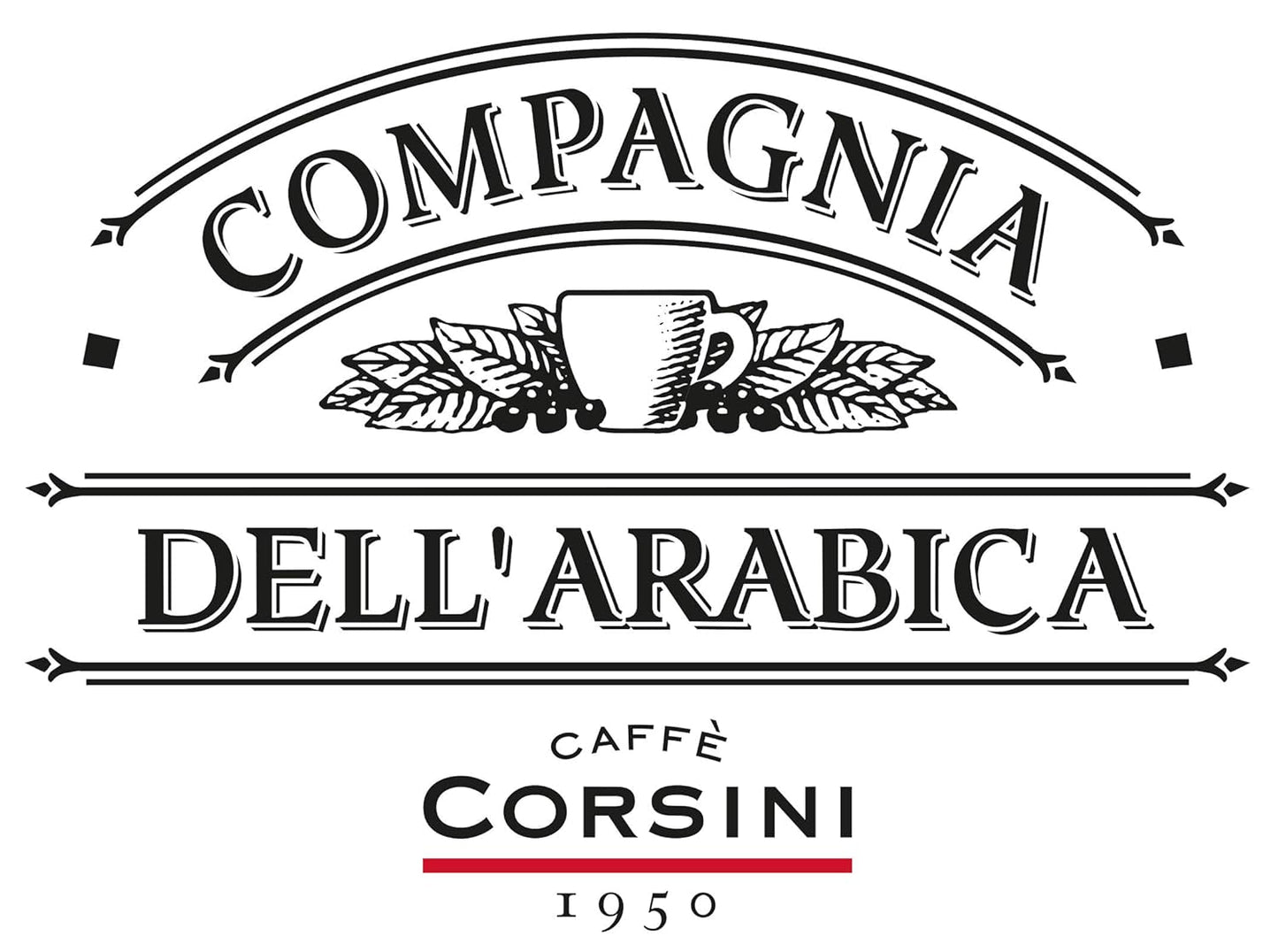 Caffè Corsini - Kaffeebohnen 3x250g Compagnia Dell'Arabica Indien Mousson Malabar, Einzelner Ursprung, Würzig, 750g Gesamt