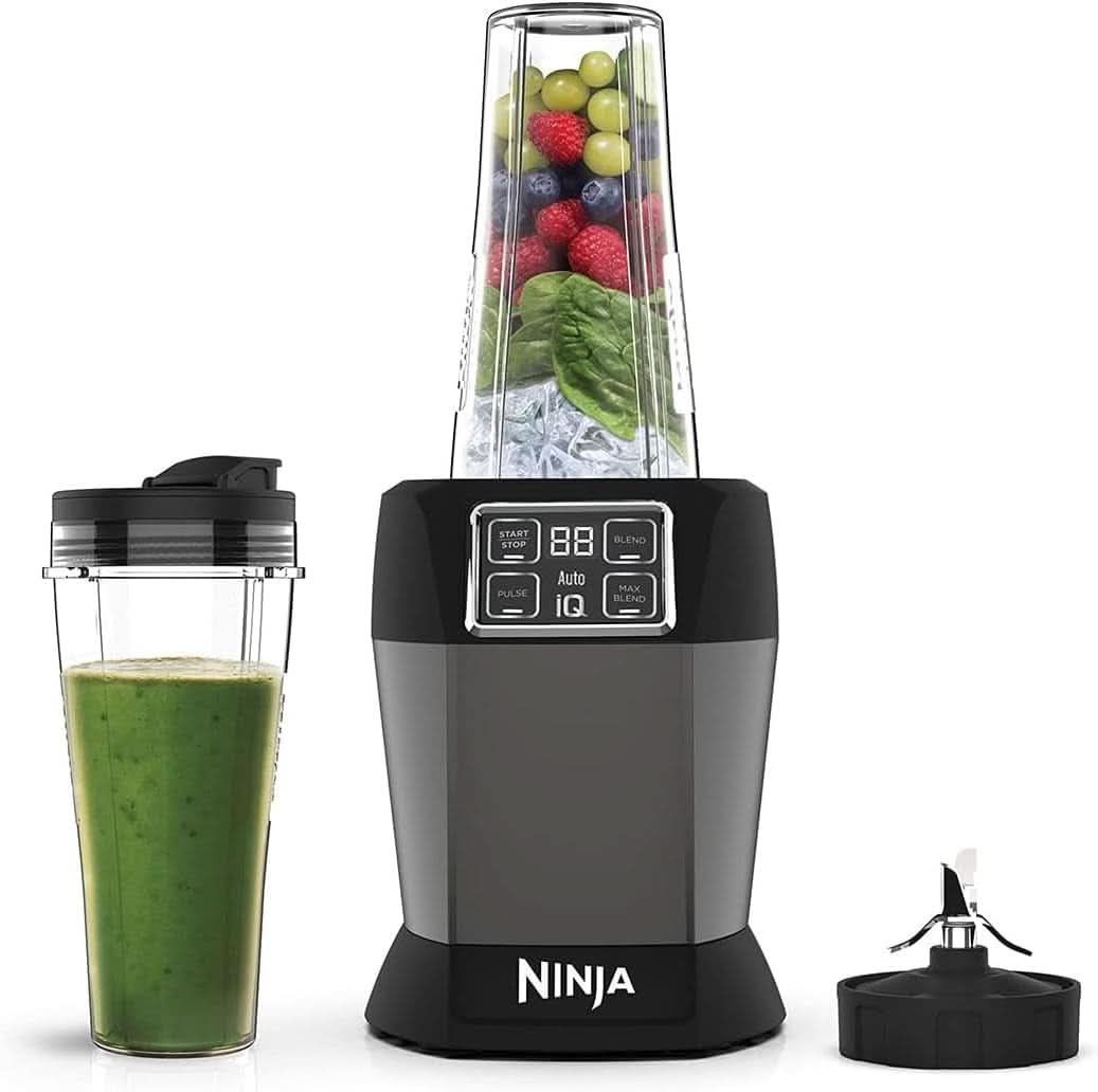 Robot de bucatarie tehnologie Auto-IQ Ninja BN650EU, 850W, 2.1L, Negru Naty Shop Mixer