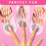 NYK1 Nailbond Lipici pentru unghii artificiale Extra puternic (8ml) Lipici pentru unghii cu pensulă pentru vârfuri, unghii prin presare și unghii acrilice Lipici pentru unghii - Lipici pentru unghii crăpate Lipici antifungic pentru unghii