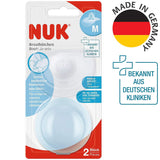 NUK Stillhütchen | Brusthütchen Zum Stillen | Schützt Vor Wunden Brustwarzen | Dünnes Silikon | Größe M (20Mm) | Inklusiv Schutzdose | 2 Stück Accesorii Hrana si Alaptare Bebe Naty Shop
