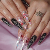 Makartt Poly Nail Extension Gel - 50 ML Extension Builder Acrylic Poly Nägel Aufbaugel Extender Gel Für Gelnägel Für Nagelverlängerung, Nagelstärkung, Nail Art Dekoration(Transparent)