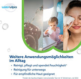 Șervețele umede WaterWipes Sensitive+ Hydrating Boost, șervețele hidratante, 360 bucăți (6 pachete), 3 în 1 curăță, îngrijește, hidratează, 99% apă cu aloe vera, șervețele umede fără parfum pentru bebeluși