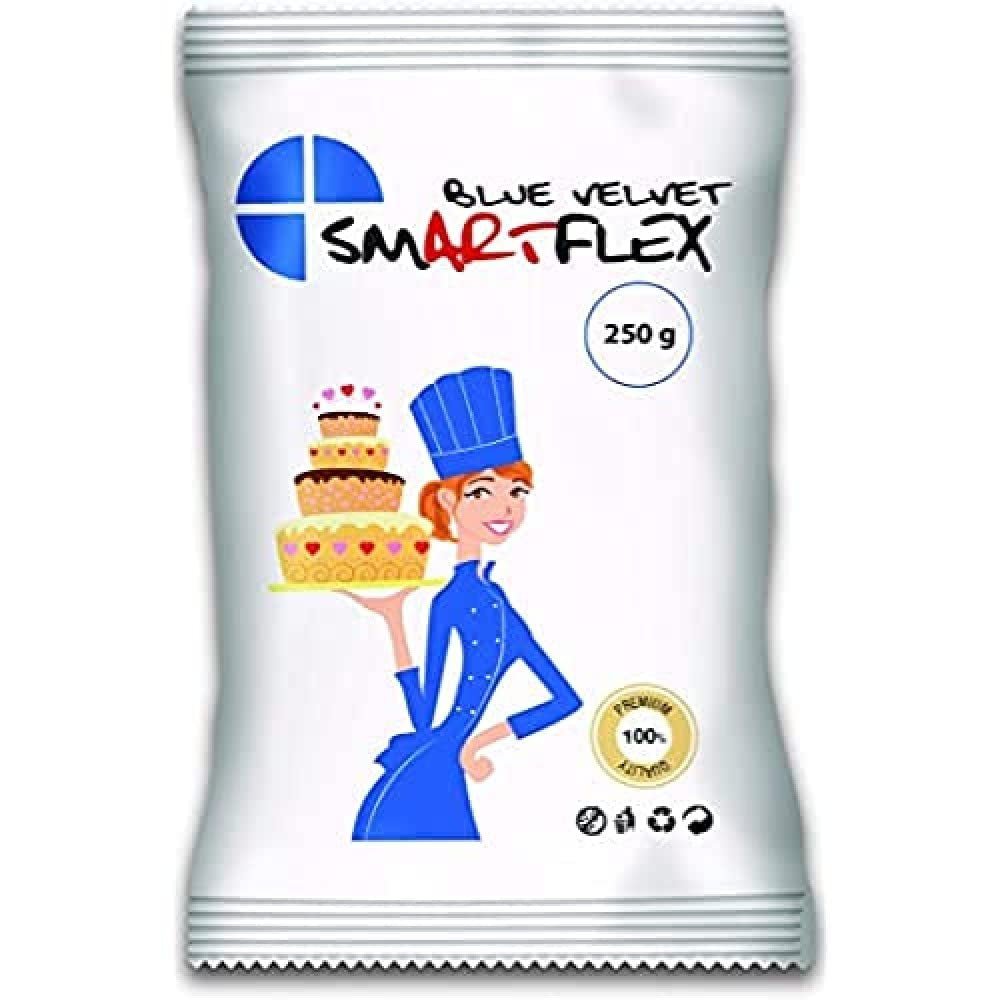 Fondant Blue Velvet, 250 g Pasta de zahar Naty Shop Default Title