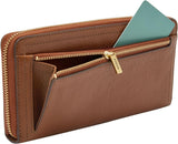 Fossil ceas Logan RFID Zip Around Clutch portofel 19.7 cm L x 1.9 cm W x 10.2 cm H Genti Femei Naty Shop