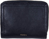 Fossil Ladies Logan Multifuncțional Portofel Femei Naty Shop Negru 11.1125 Cm X 2.54 Cm X 8.89 Cm
