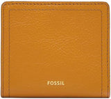Fossil Ladies Logan Yellow Leather Bifold Wallet, SL7829763 Portofel Femei Naty Shop Titlu implicit