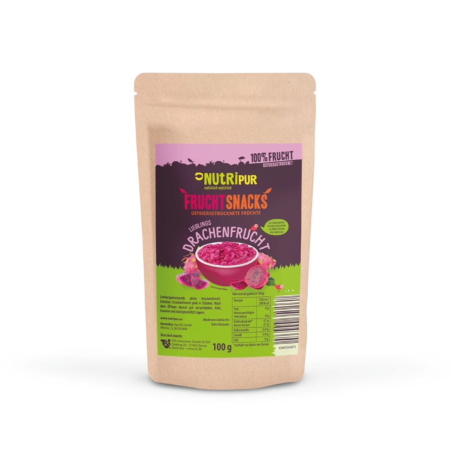 Fructe dragon liofilizate: 100g fructe dragon uscate - 100% fructe, aromă completă - fructe liofilizate, fără zahăr adăugat Produse deshidratate Magazinul meu Titlu implicit