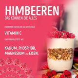 Fructe liofilizate: 100g zmeură liofilizată pentru smoothie bowls, muesli, toppinguri pentru terci - fructe de pădure liofilizate fără zahăr adăugat - fructe de pădure liofilizate - fructe de la NutriPur Produse deshidratate Naty Shop