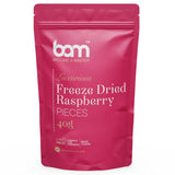 Fructe liofilizate BAM, 40 grame, fructe naturale, deserturi perfecte, aromă bogată (căpșuni) Produse deshidratate Naty Shop Zmeură
