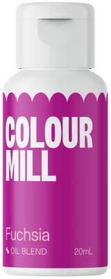 Colour Mill Oil Blend - Colorant Alimentar Pe Baza De Ulei, 20 ml, Nuante Vibrante Pentru Prajituri