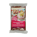 FunCakes Fondant cu aromă de lămâie: Gust delicios, textură fină, ușor de întins, fondant rulat, perfect pentru prăjituri, cupcakes și biscuiți. Halal, kosher și fără gluten. 250 g (pachet de 3) Pasta de zahar Naty Shop 250 G Ciocolată
