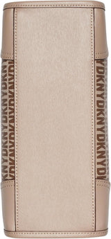 Geantă Casual Tote Satchell pentru femei DKNY, Chino/Toffee Genti Femei Naty Shop