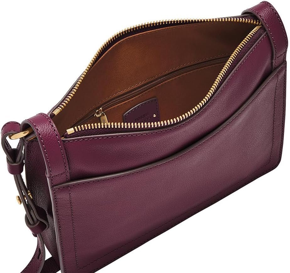 Geantă de corp Fossil Taryn Crossover pentru femei, Violet Genti Femei Naty Shop