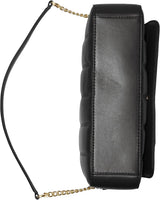 Geantă de umăr cu clapetă pentru femei DKNY, negru/galben Genti Femei Naty Shop