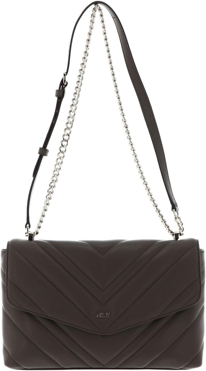 Geantă de umăr DKNY Ladies Genti Femei Naty Shop Trufă
