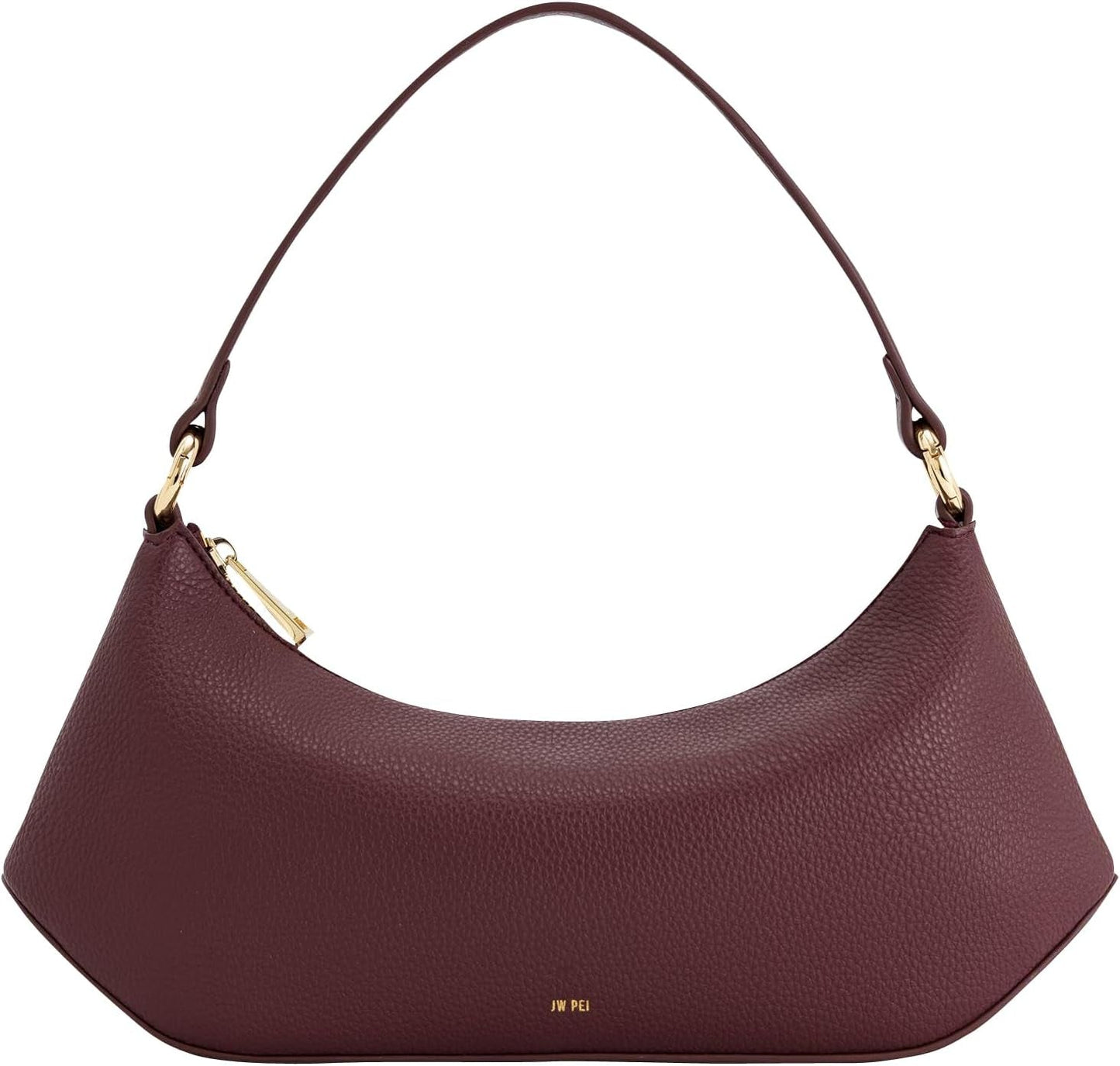 Geantă de umăr pentru femei JW PEI Lily Genti Femei Naty Shop Roșu cramiu închis