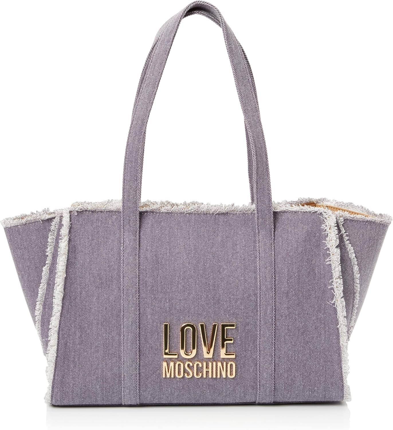 Geantă de umăr pentru femei Love Moschino, geantă de umăr din denim, denim Genti Femei Naty Shop Titlu implicit