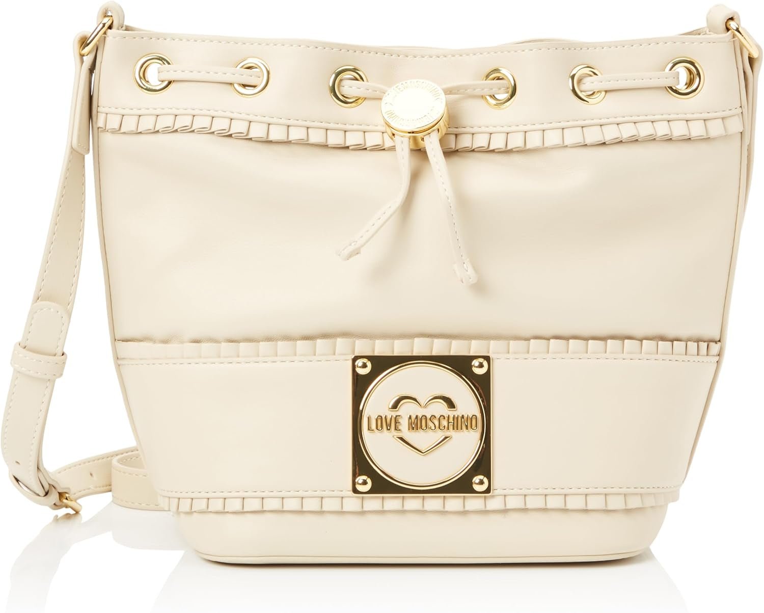 Geantă de umăr pentru femei Love Moschino, ivory Geantă de umăr, ivory Genti Femei Naty Shop Titlu implicit