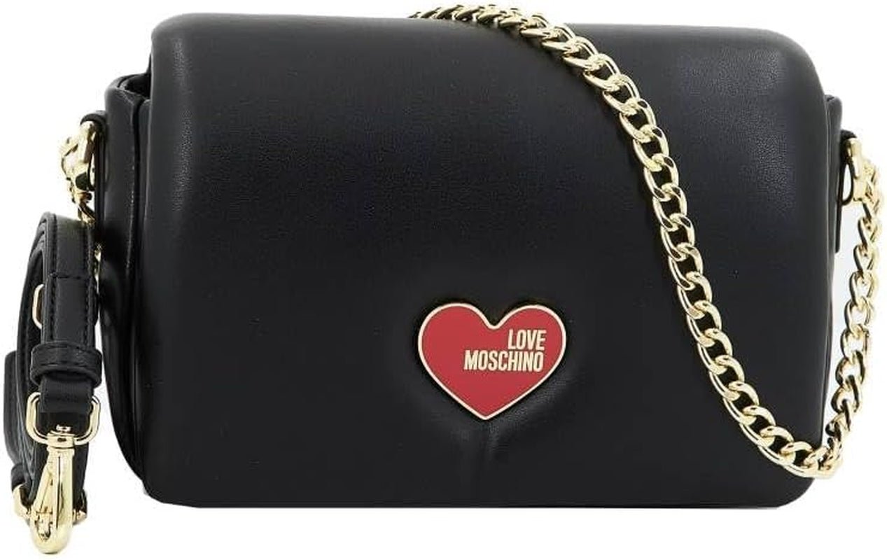 Geantă de umăr pentru femei Love Moschino, negru Genti Femei Naty Shop Titlu implicit