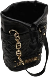 Geantă de umăr pentru femei Love Moschino, negru Genti Femei Naty Shop