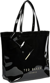 Geantă pentru femei Ted Baker Nicon cu fundă din vinil Genti Femei Naty Shop Negru