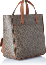 Geantă tip tote messenger Zyon pentru femei DKNY, mocha/caramel, mărime unică Genti Femei Naty Shop