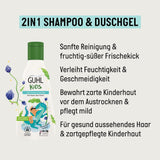 Guhl Kids Dino advantage set - 2x Guhl Kids 2 în 1 Șampon & Gel de duș, 250ml + 1x Pixi book - Special dezvoltat pentru copii - Nu se trage - Certificat Cosmos Natural Copii - Baie si Skincare Naty Shop