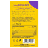 Günthart BackDecor 250 g fondant roșu, fără ulei de palmier, rezistent la rupere pentru acoperirea prăjiturilor și produselor de patiserie, potrivit pentru modelare, pachet de 2 (1 x 250 g) Pasta de zahar Naty Shop