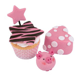 Günthart BackDecor fondant roz | calitate superioară | gata de utilizare | fără ulei de palmier | rezistent la rupere | pentru acoperirea prăjiturilor și produselor de patiserie | potrivit pentru modelare | pachet de 2 (1 x 250 g) Pasta de zahar Naty Shop