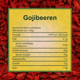 Howa Premium Goji Berries 1 KG uscat - netratat, natural - superaliment din Asia - ideal pentru gătit, copt sau ca o gustare sănătoasă - Goji berries 1000 g Produse deshidratate Naty Shop