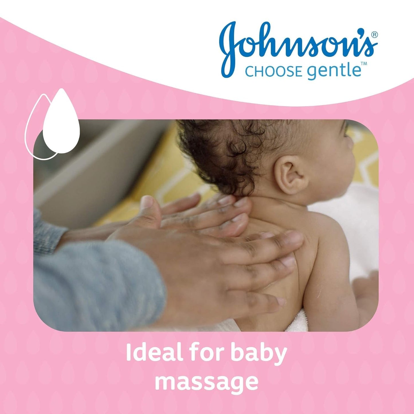 Johnsons JOHNSON'S - Ulei pentru bebeluși, (1 X 500 ML) Copii - Baie si Skincare Naty Shop