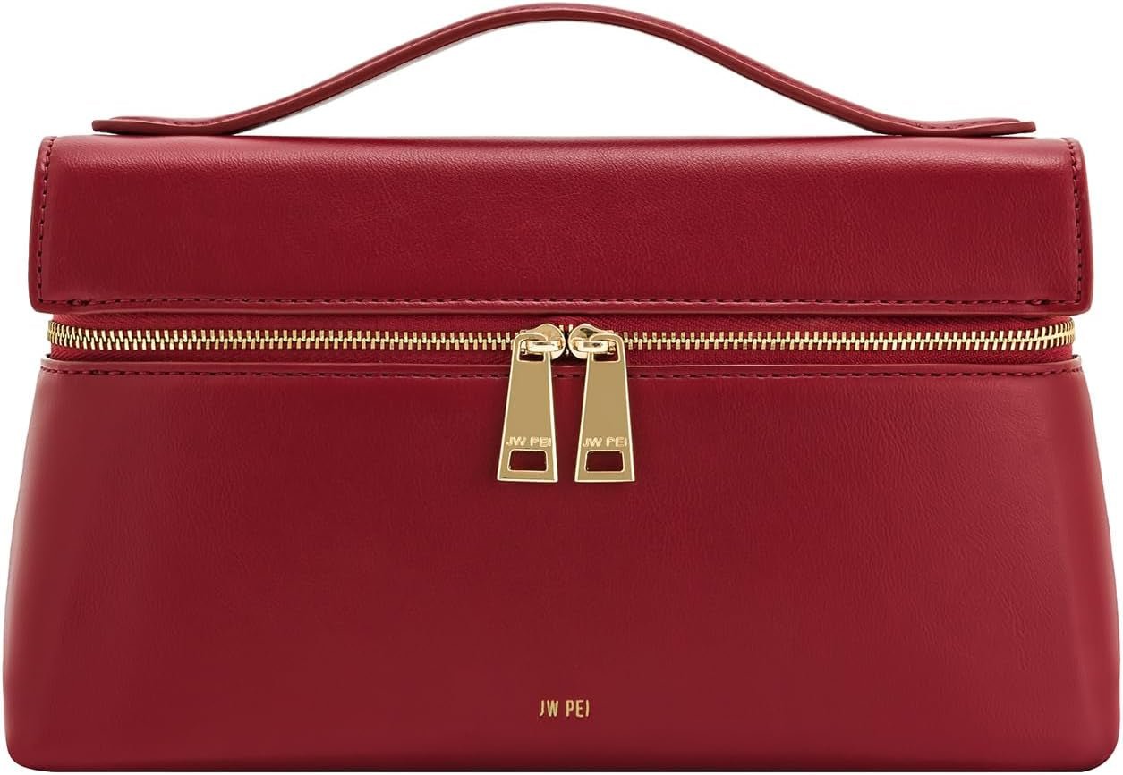 JW PEI Ladies Thea Genți de mână Genti Femei Naty Shop Claret roșu