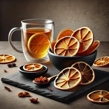 Knabberkraft Felii de portocale uscate 100g - Gustare și aromă naturală | Perfect pentru ceai, deserturi, decorațiuni și multe altele | Bogate în vitamina C și fără aditivi Produse deshidratate Naty Shop