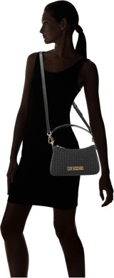 Love Moschino geantă de damă, negru Geantă de mână, negru Genti Femei Naty Shop