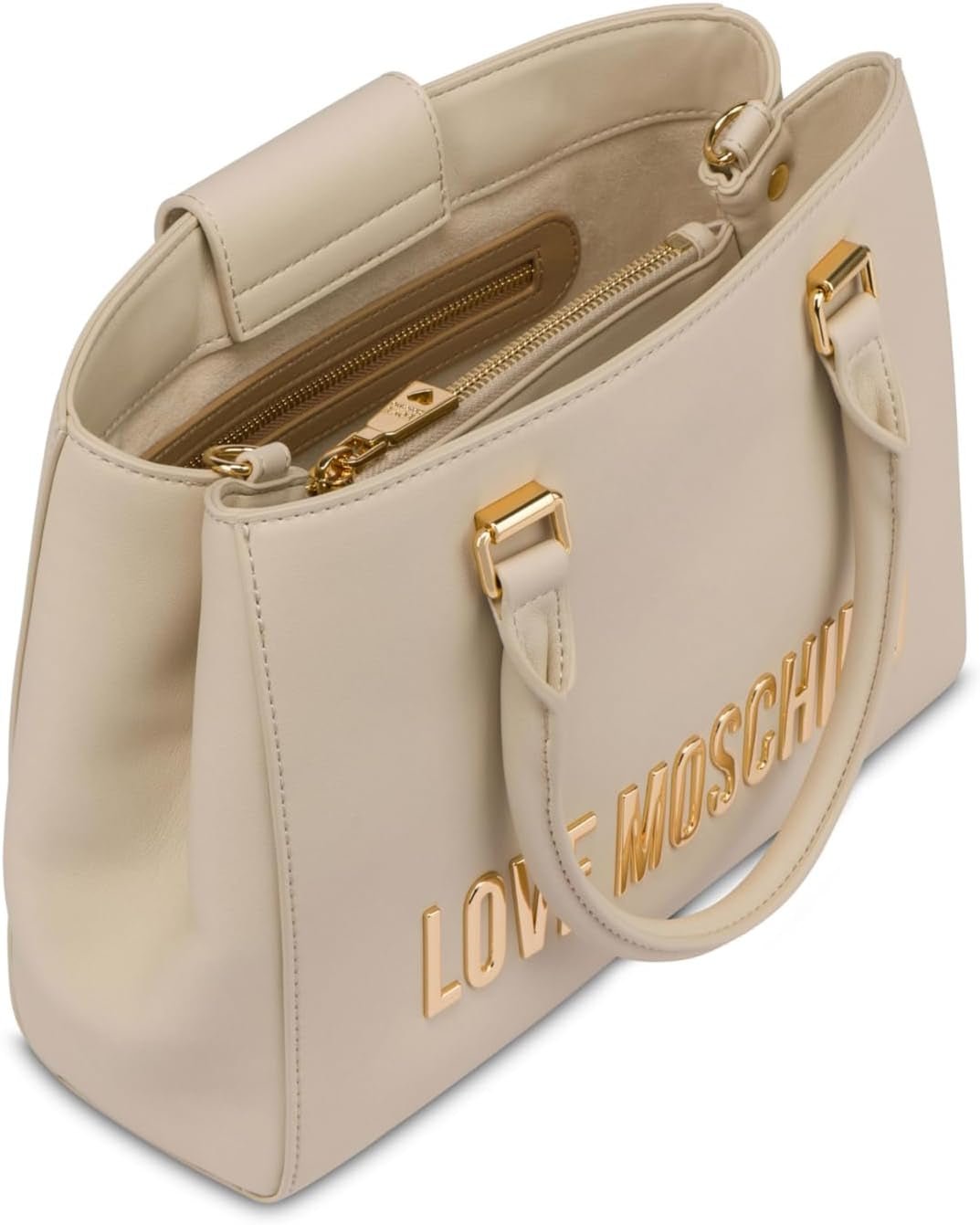 Love Moschino, geantă de mână, fildeș Genti Femei Naty Shop