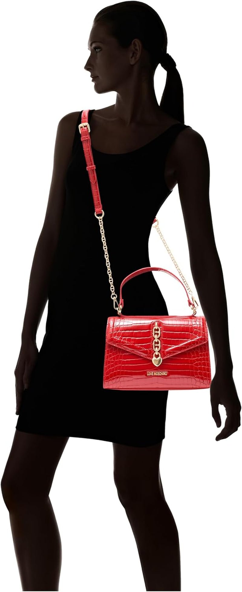 Love Moschino Geantă Roșu One Size Genti Femei Naty Shop