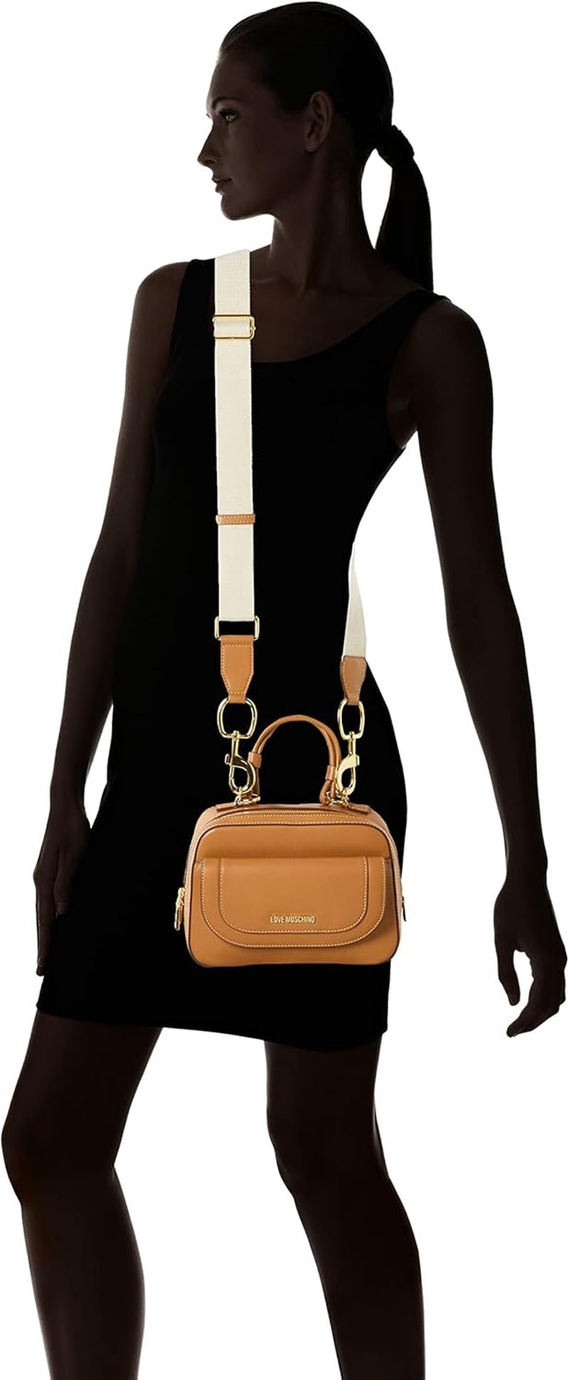Love Moschino Jc4116pp1glr0201 geantă de mână, Camel Genti Femei Naty Shop