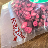 Merișoare liofilizate fără zahăr | XL 250g Merișoare liofilizate naturale neîndulcite | Fructe liofilizate naturale sălbatice | Merișoare liofilizate | ZingyZoo Produse deshidratate Naty Shop