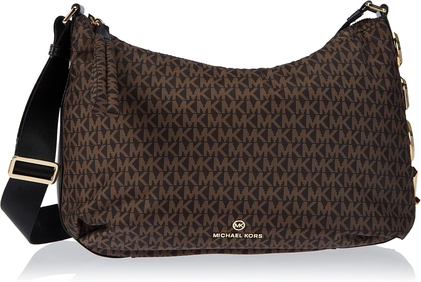 Michael Kors Ladies LG Conv Msgr Leonie Bag Genti Femei Naty Shop Brown/Blk