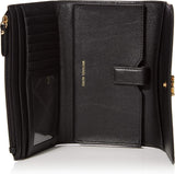 Michael Kors Money Pieces, titular card de credit pentru femei, Marrón (Luggage), 2.5x9.5x11.4 cm (L x Î L) Portofel Femei Naty Shop