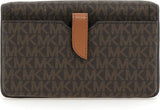MICHAEL KORS Women Geantă Heather PHN CHN XBODY, maro închis Genti Femei Naty Shop