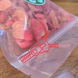 Mix de fructe liofilizate ErdBana XL 300g | Banane liofilizate + căpșuni liofilizate Set degustare fructe liofilizate | Mix de fructe liofilizate căpșuni și banane | ZingyZoo Produse deshidratate Naty Shop