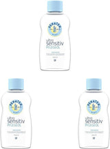 PENATEN Ultra Sensitive Care Cream Face & Body (100ml) cremă de față și de corp pentru bebeluși fără parfum, cremă hidratantă protectoare și hrănitoare pentru pielea foarte sensibilă a bebelușilor predispuși la neurodermatită Copii - Baie si Skincare Naty Shop 200 ml (pachet de 3) Ulei de îngrijire ultra-sensibil