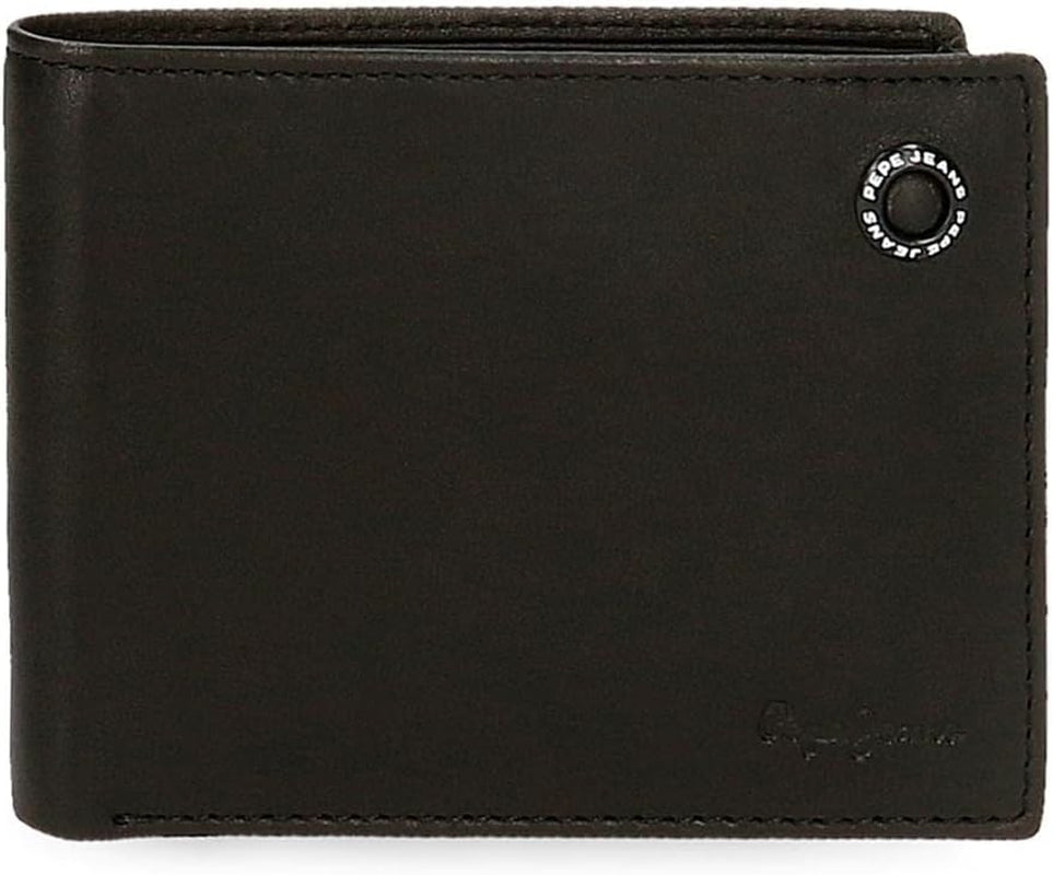 Pepe Jeans adge Portofel Barbati Naty Shop Negru Buzunar pentru carte de identitate