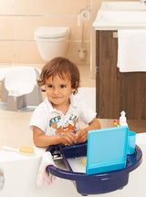 Pieptene și perie Rotho Babydesign, peri naturali, de la 0 luni, TOP/Bella Bambina, Babybleu Perl (albastru deschis), 20059010301 Copii - Baie si Skincare Naty Shop