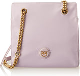 Pinko Femeii Recycled Gate Shopper RECYCELTES Nylon + Genti Femei Naty Shop Y48Q_Tulipano Viola-Antque Gold