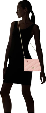 Pinko Ladies Flat Pouch Oaie Nappa FLACHTASCHE SCHAFNAPPA Genti Femei Naty Shop