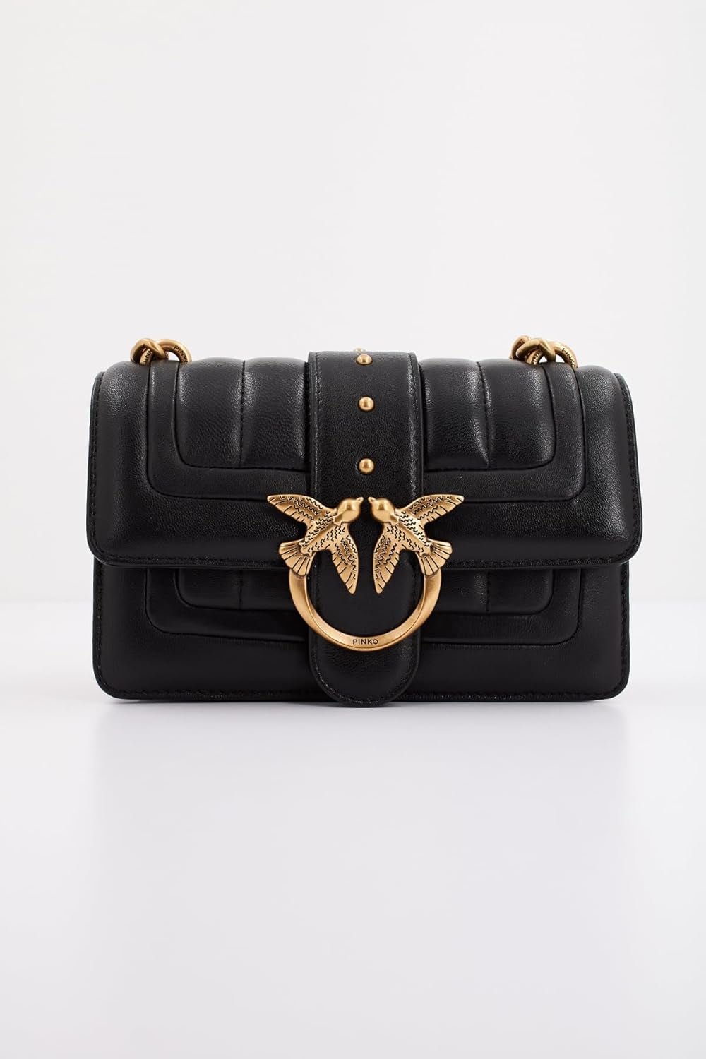Pinko Ladies Love One Mini Cl Single Side Sheep Nappa Line Quilt Bag Genti Femei Naty Shop